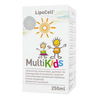 LipoCell LipoCell Multikids szirup őszibarack ízű 250 ml
