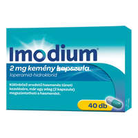 Imodium Imodium 2 mg kemény kapszula 40 db