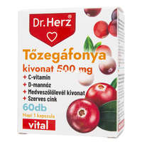 Dr. Herz Dr. Herz Tőzegáfonya kivonat 500 mg kapszula 60 db