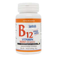 Interherb Interherb B12-vitamin 1000 mcg tabletta 60 db