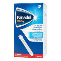Panadol Panadol Baby 24 mg/ml belsőleges szuszpenzió 100 ml