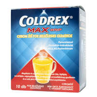 Coldrex Coldrex MaxGrip citrom ízű por belsőleges oldathoz 10 db