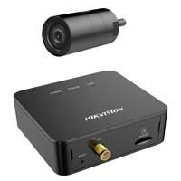 Hikvision 2 MP WDR rejtett IP kamera 1 db befúrható kamerafejjel; riasztás I/O; hang I/O