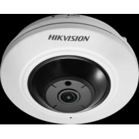 Hikvision 5 MP WDR mini IR IP fisheye 180° látószöggel; hang be- és kimenet