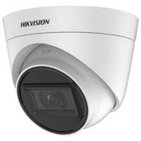 Hikvision 5 MP THD fix EXIR turret kamera; OSD menüvel; TVI/AHD/CVI/CVBS kimenet; mikrofon; koax audio