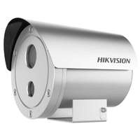 Hikvision 4 MP WDR robbanásbiztos EXIR fix IP csőkamera; hang I/O; riasztás I/O; 230 VAC/PoE