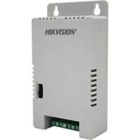 Hikvision Kapcsolóüzemű tápegység 4x 12 VDC/1 A kimenet; falra szerehető