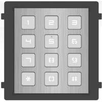 Hikvision Társasházi IP video-kaputelefon kültéri billentyűzet/tasztatúra modulegység; rozsdamentes acél