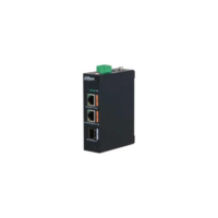 Dahua Dahua PFS3103-1GT1ET-60-V2 1x 10/100(Hi-PoE/PoE+/PoE)+1x 100/1000(Hi-PoE/PoE+/PoE)+1x SFP uplink, 60W PoE switch