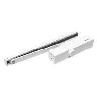 Silin Csúszósínes ajtóbehúzó 60-85 kg ajtóra; termostabil olajjal; fehér