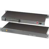 Nestron Stabilizált, kapcsolóüzemű tápegység; 16 db 12 VDC kimenettel; maximum 8 A; 1U rack kivitel