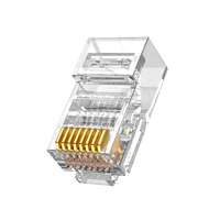 Nestron UTP RJ45 csatlakozó; Cat6/Cat6e; 10 db/csomag