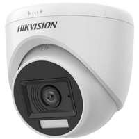 Hikvision Turret kamera, 2MP felbontás, Fix objektív, 2.8mm, Hibrid Light, IR és fehér LED megvilágítás
