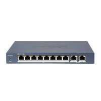 Hikvision 100M PoE Smart Switch, 110W, 8 PoE port+2 gigabit port