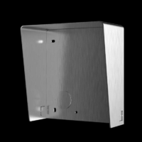 Hikvision Moduláris IP video-kaputelefon esővédő keret; 1 modulos, rozsdamentes acél