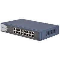 Hikvision Gigabit Switch, 16 port, fém házas