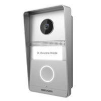 Hikvision Analóg video-kaputelefon kültéri egység, 2 vezetékes, süllyeszthető