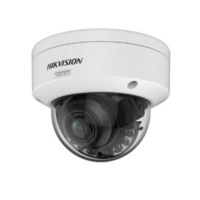 Hikvision IP, Dómkamera, 4MP, Motoros obj.,2.7-13.5mm, IR-Fehér LED 40m,Beépített mic,Alarm in/out, Korr.álló