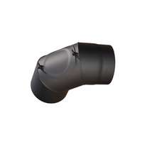 RADECO 150 mm átm./90° füstcső könyök (1,5mm) vastag falú