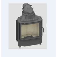 SCHMID PANO 67s PRIZMÁS ZÁRT ÉGÉSTERŰ LEMEZ KANDALLÓBETÉT