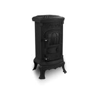 NORDFLAM PLATO EKO FEKETE HORDOZHATÓ KÁLYHA