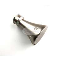 Avignon nikkel-matt színű strasszköves karnis végzáró 19 mm-es karnisrúdra 2 db/cs.