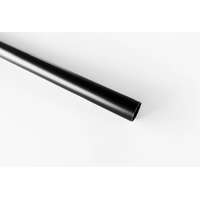 Fekete színű fém karnisrúd 16 mm átmérőjű