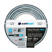 Cellfast CELLFAST Multiflex pro csavarodásmentes tömlő 6 rétegű 3/4″ 20 m