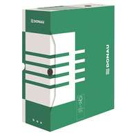 DONAU Archiválódoboz, A4, 120 mm, karton, DONAU, zöld
