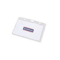 DONAU Azonosítókártya tartó, 105x65 mm, hajlékony, fekvő, DONAU