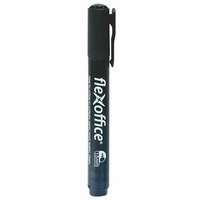 FLEXOFFICE Alkoholos marker, 1,5 mm, kúpos, FLEXOFFICE "PM03", fekete