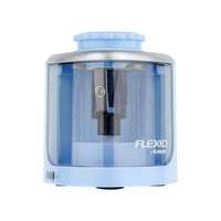 FLEXOFFICE Hegyező, elemes, asztali, FLEXOFFICE "Flexio", kék