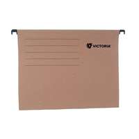 VICTORIA OFFICE Függőmappa, karton, A4, VICTORIA OFFICE, natúr