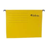 VICTORIA OFFICE Függőmappa, karton, A4, VICTORIA OFFICE, sárga