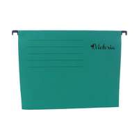 VICTORIA OFFICE Függőmappa, karton, A4, VICTORIA OFFICE, zöld