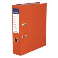 VICTORIA OFFICE Iratrendező, 75 mm, A4, PP/karton, VICTORIA OFFICE, "Basic", narancs