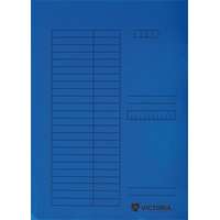 VICTORIA OFFICE Pólyás dosszié, karton, A4, VICTORIA OFFICE, kék