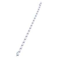 VICTORIA OFFICE Spirál, műanyag, 6 mm, 10-20 lap, VICTORIA OFFICE, fehér