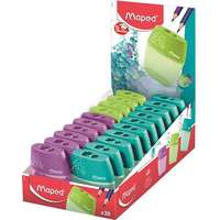 MAPED Hegyező display, kétlyukú, tartályos, MAPED "Shaker", vegyes színek