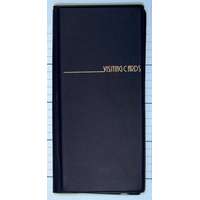 PANTA PLAST Névjegytartó, 96 db-os, PANTA PLAST, fekete