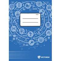 VICTORIA PAPER Füzet, tűzött, A5, vonalas, 32 lap, 1. osztály, VICTORIA PAPER Circle "14-32"