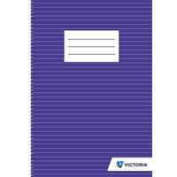 VICTORIA PAPER Spirálfüzet, A4, vonalas, 70 lap, VICTORIA PAPER