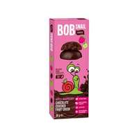 BOB SNAIL Gyümölcs snack, 30 g, BOB SNAIL, alma-málna étcsokoládéban