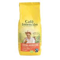 CAFÉ INTENCIÓN Kávé, pörkölt, BIO szemes, 1000 g, CAFÉ INTENCIÓN "Crema Aromatico"