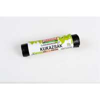 MAZZINI Szemeteszsák, újrahasznosított, 110 l, 5 db, 60x100 cm, 17 µ, MAZZINI, fekete