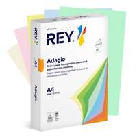 REY Másolópapír, színes, A4, 80 g, 5x100 lap, REY "Adagio", pasztell mix