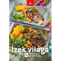 DAYLINER Naptár, fali, DAYLINER "Ízek világa - Mindmegette"