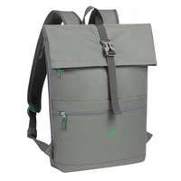 RIVACASE Notebook hátizsák, 15,6", rolltop, 15L, RIVACASE "Gremio ECO 5567", szürke