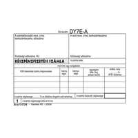 VICTORIA PAPER Nyomtatvány, készpénzfizetési számlatömb, egy ÁFÁs, 50x3, A6, fekvő, VICTORIA PAPER, "B.13-372", 20 tömb/csomag