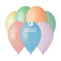 . Léggömb, 26 cm, vegyes pasztel színekben